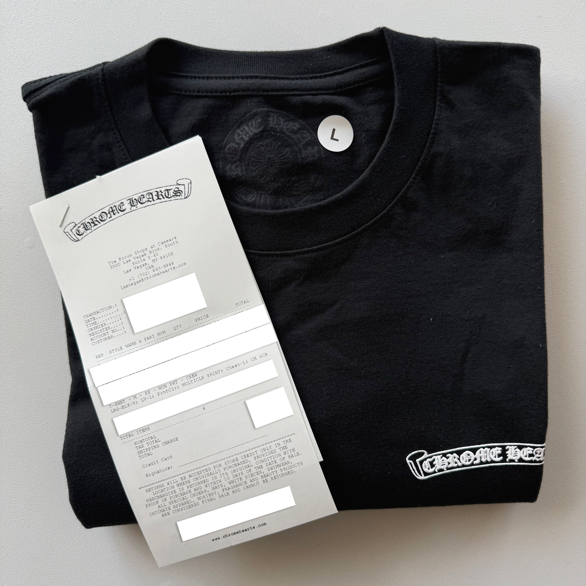 Chrome Hearts Las Vegas Exclusive Tee