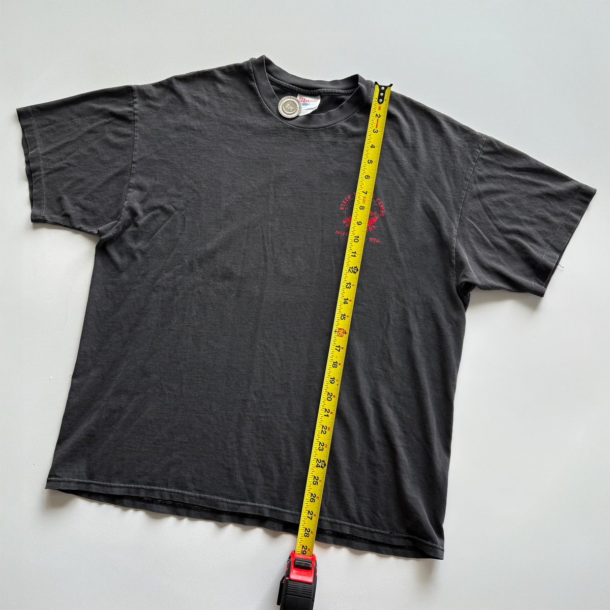 Vintage 1990s Steep Skiing Camps Jackson Hole Wyoming Tee