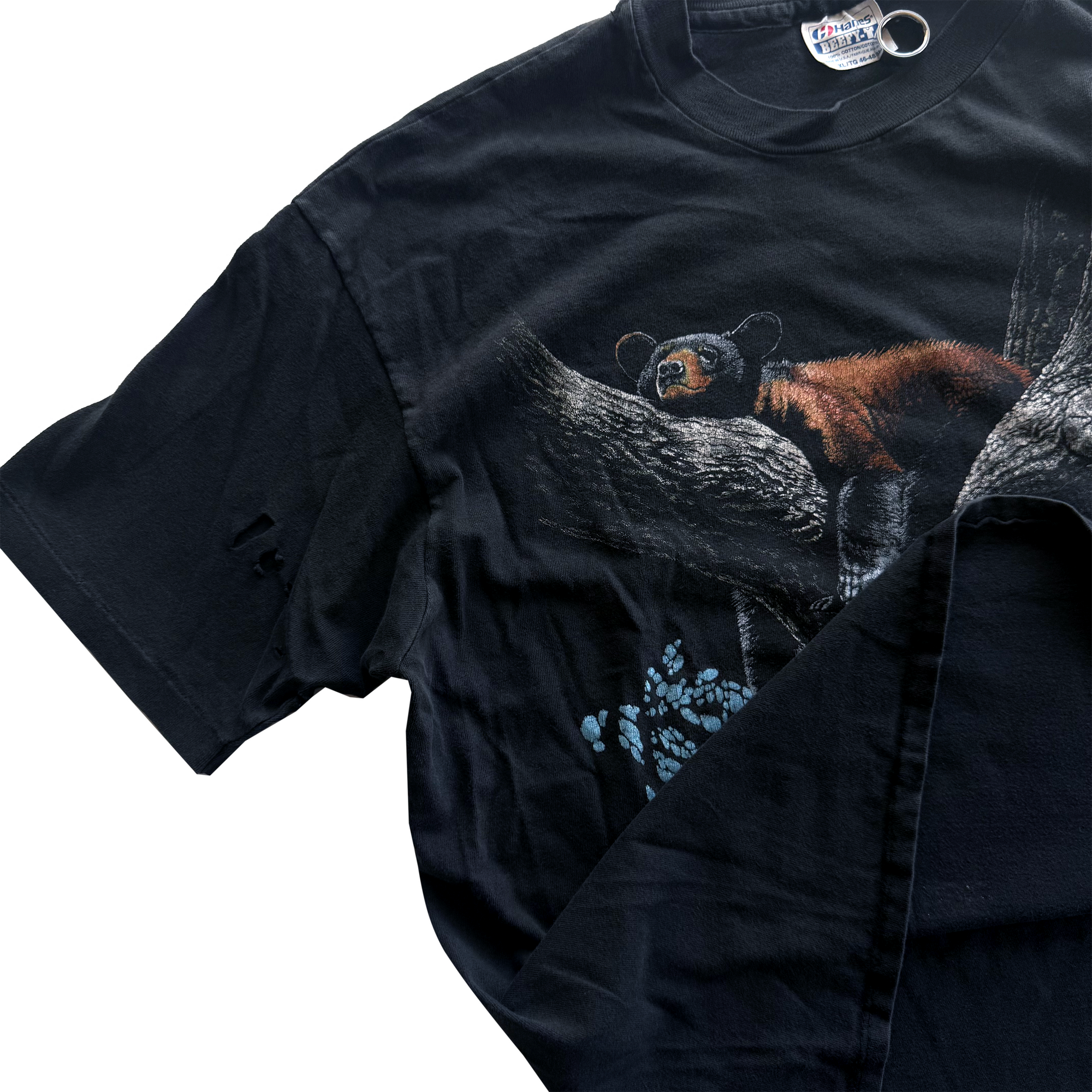Vintage 1990 Black Bear Jackson Hole Wyoming Tee