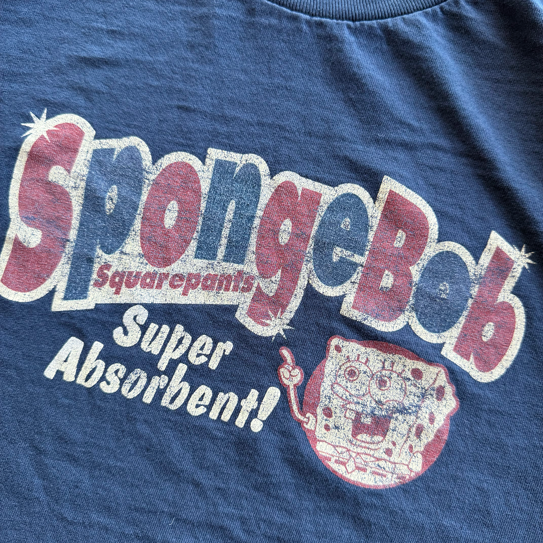 Vintage 2001 Nickelodeon SpongeBob SquarePants Tee