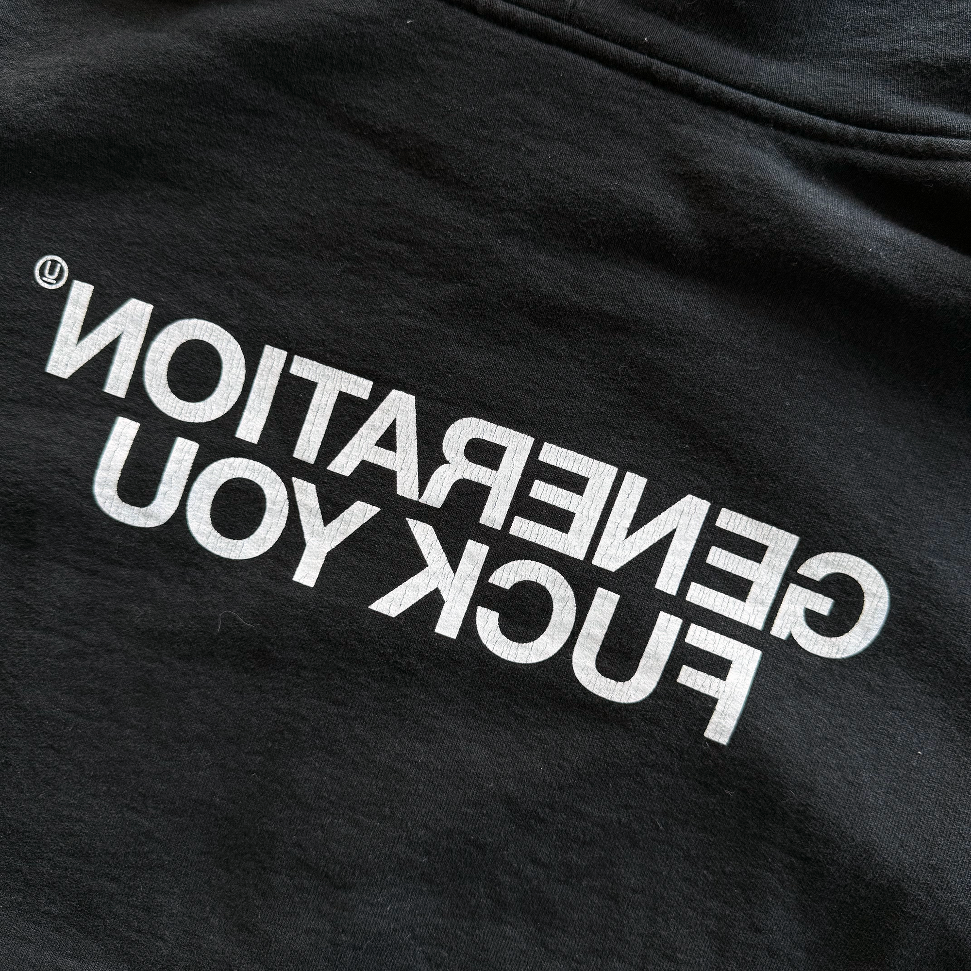 Supreme x Undercover FW16 Generation Fuck You Zip Up Hoodie