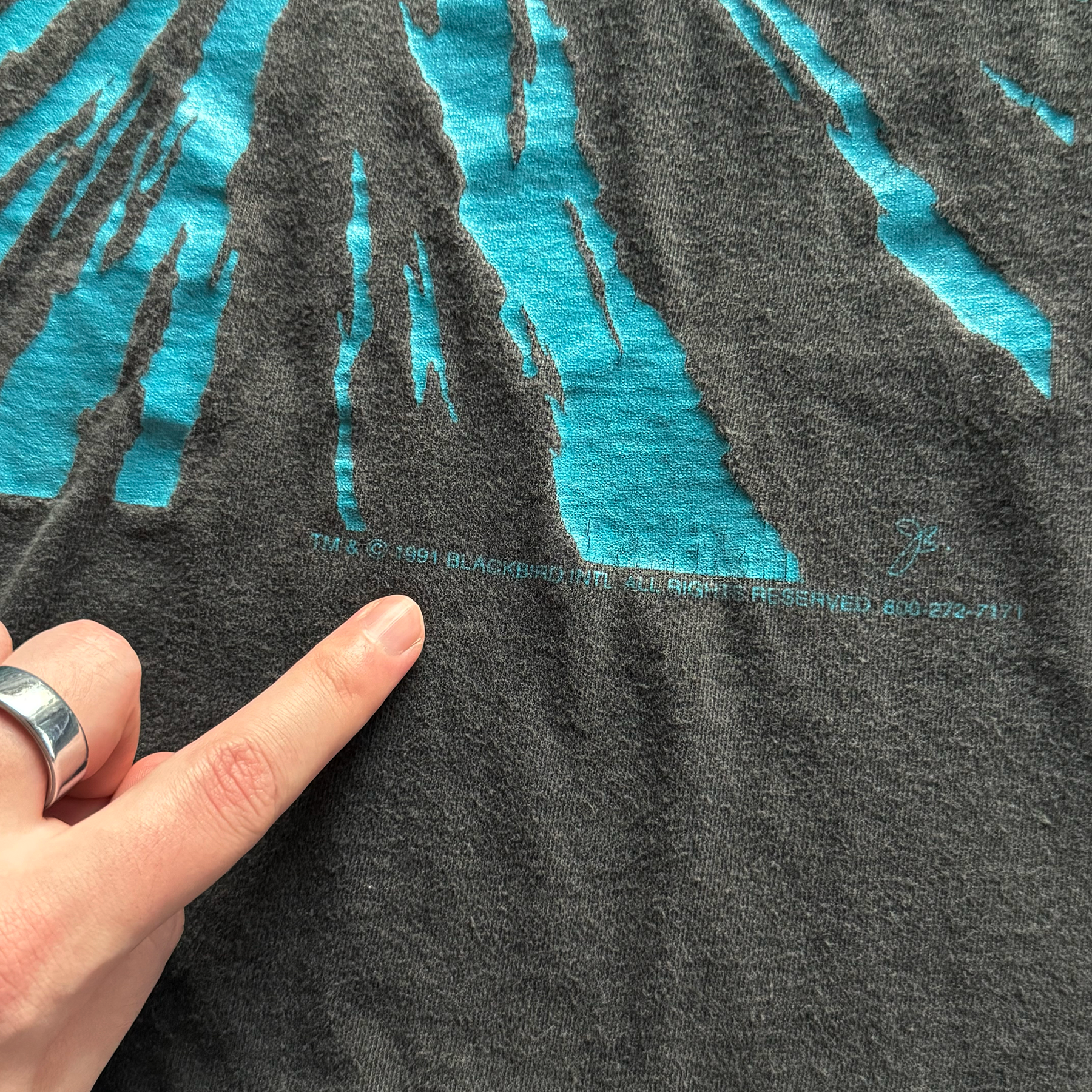 Vintage 1991 Blackbird Boeing C-17 Globemaster III Tee