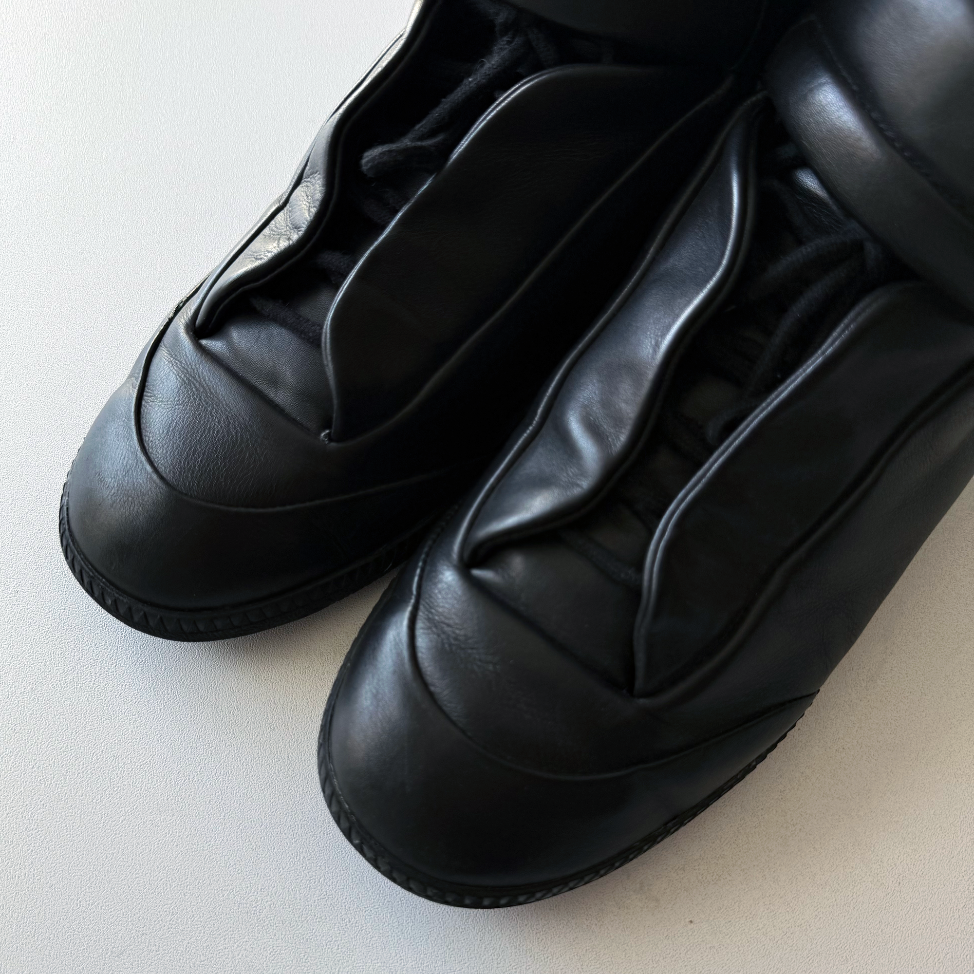 Maison Margiela Future Leather High Sneakers $1190 (EU 42)
