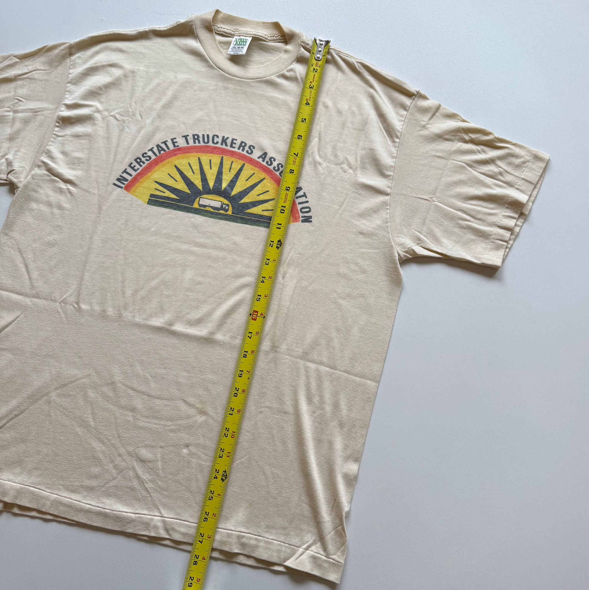 Vintage 1990s Interstate Truckers Association Tee