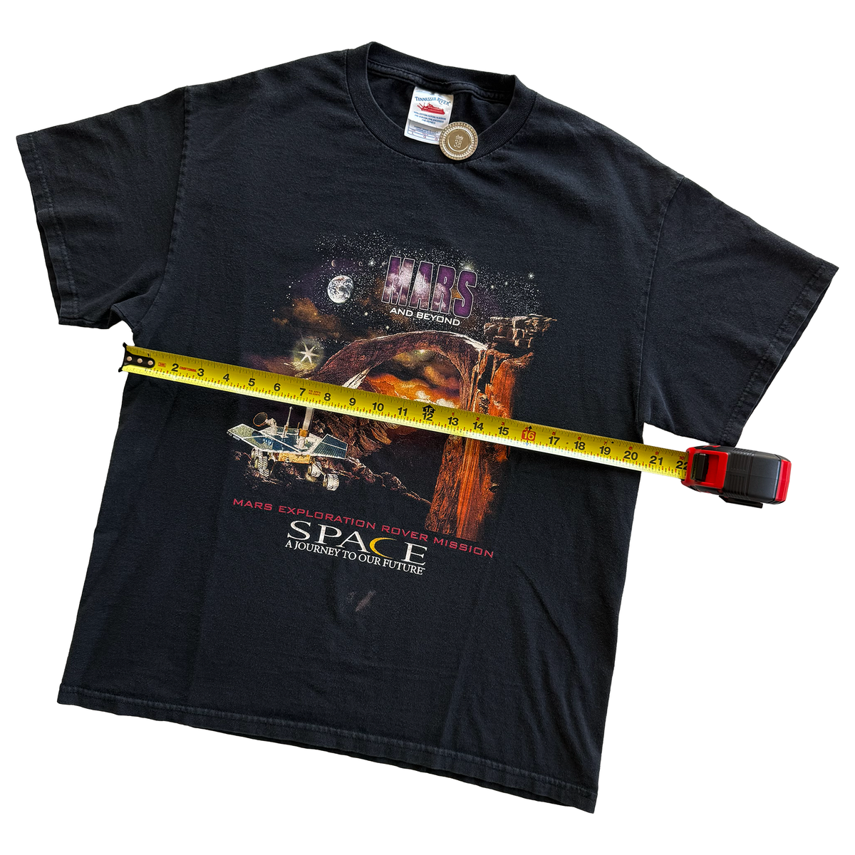 Vintage 2003 NASA Mars & Beyond Exploration Mission Tee