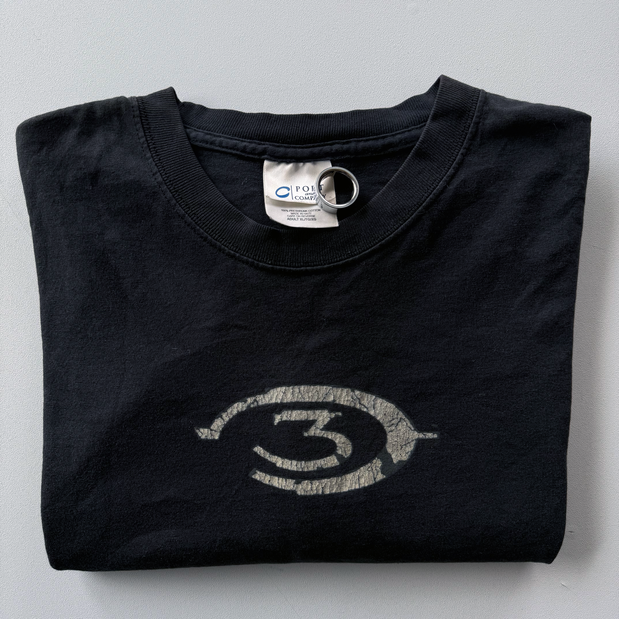 Vintage 2007 Halo 3 Flocked Logo Tee