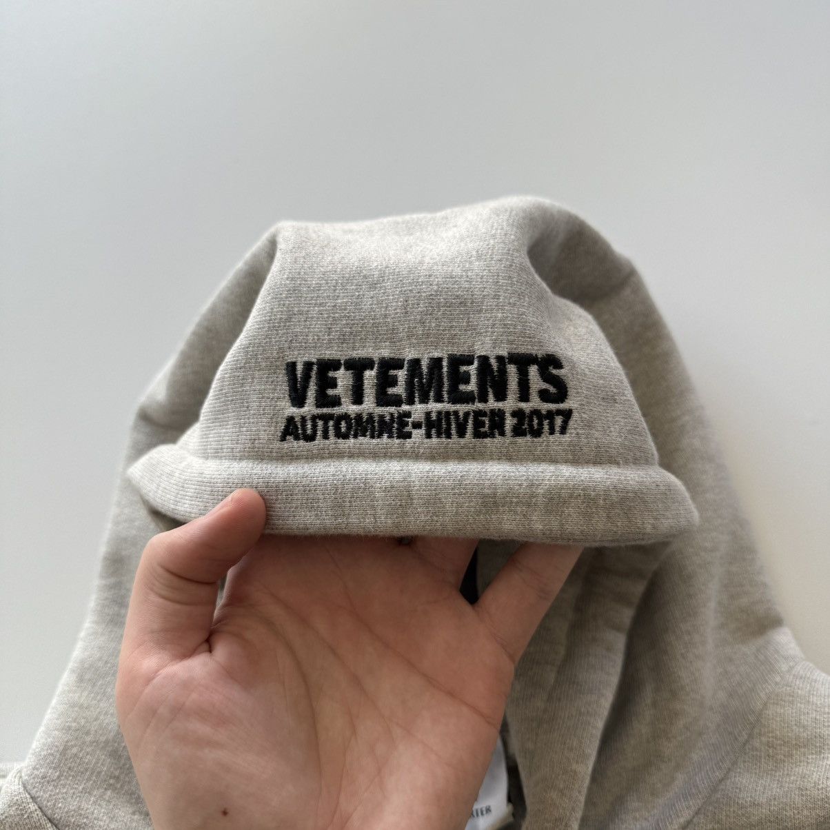 Vetements AW17 Eleven Inch Gun Club Hoodie