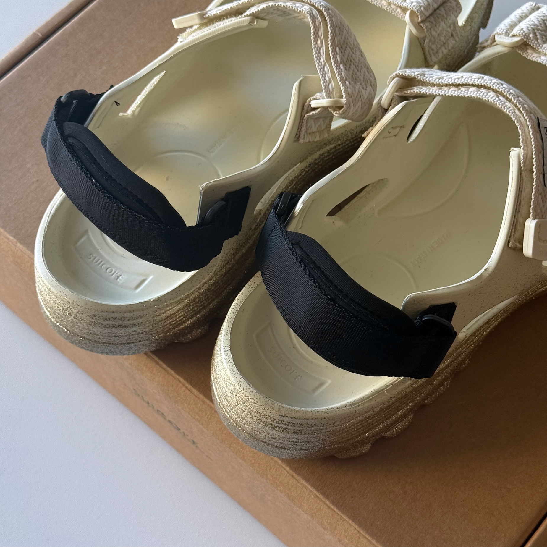 Lanvin × Suicoke 2023 WAKE Curb Sandal Slides (Size 11)