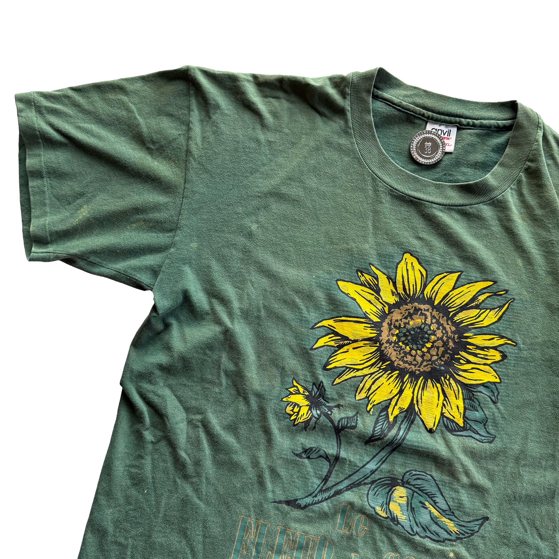 Vintage 1993 Sunflower "Le Fleur De Soleil" Tee