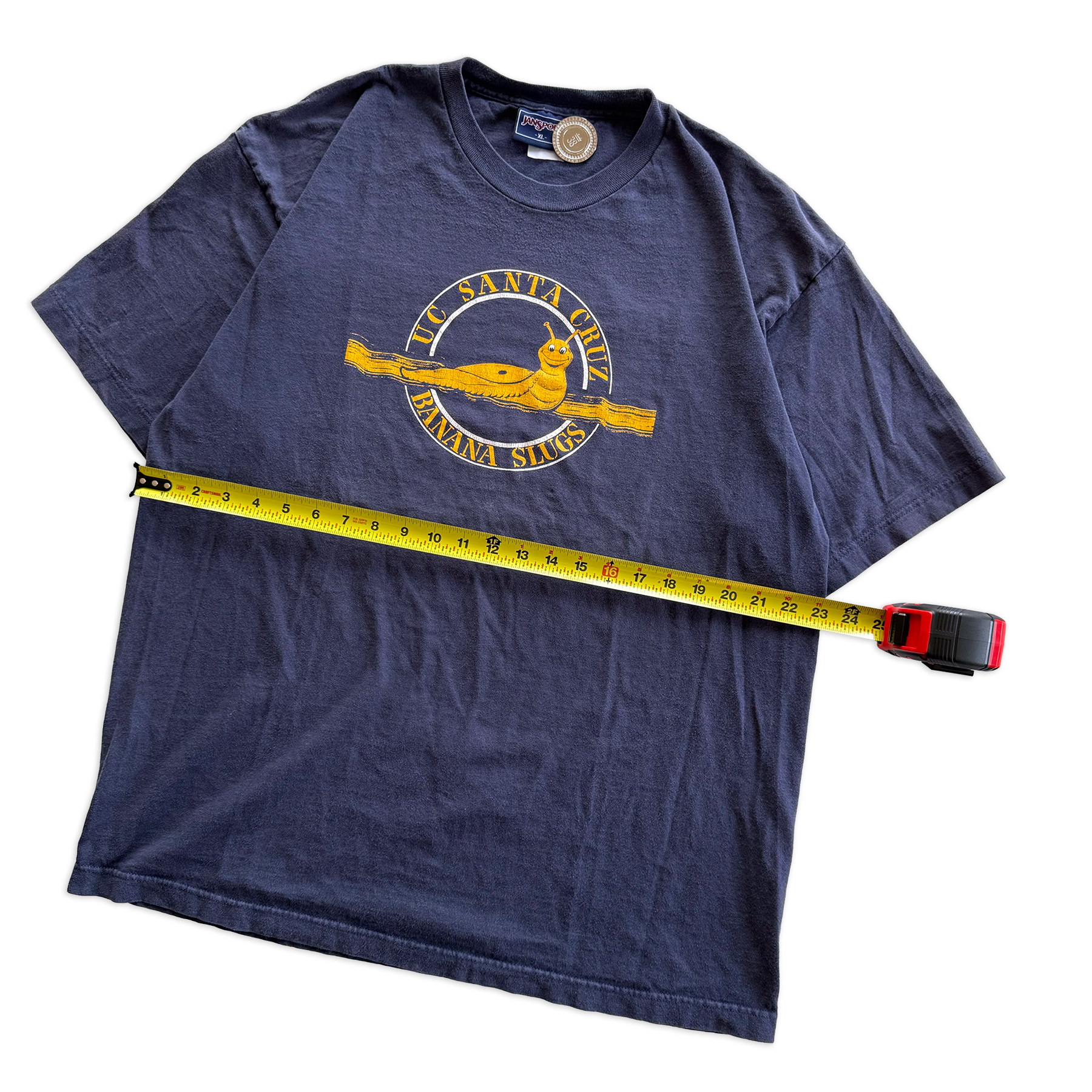 Vintage 2000s UC Santa Cruz Banana Slugs Slimed Tee