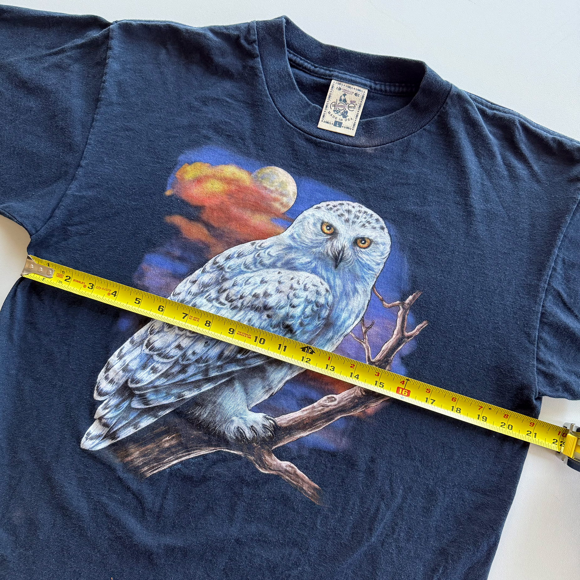 Vintage 1990s Vintage Snowy Owl Tee