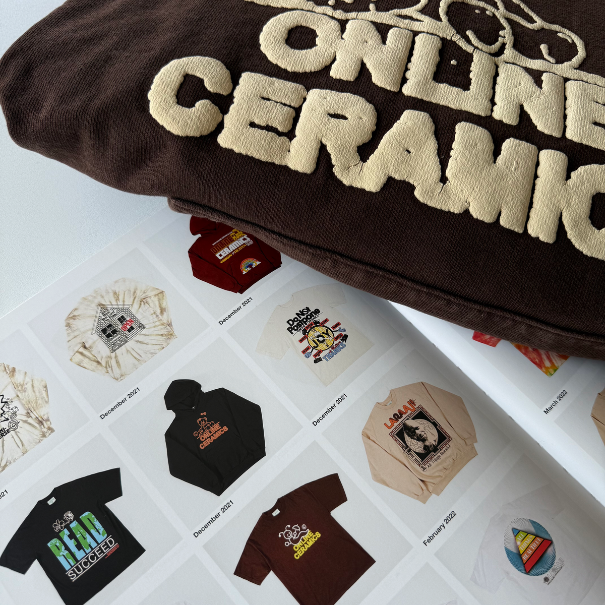 Online Ceramics 2021 Bear Logo Hoodie