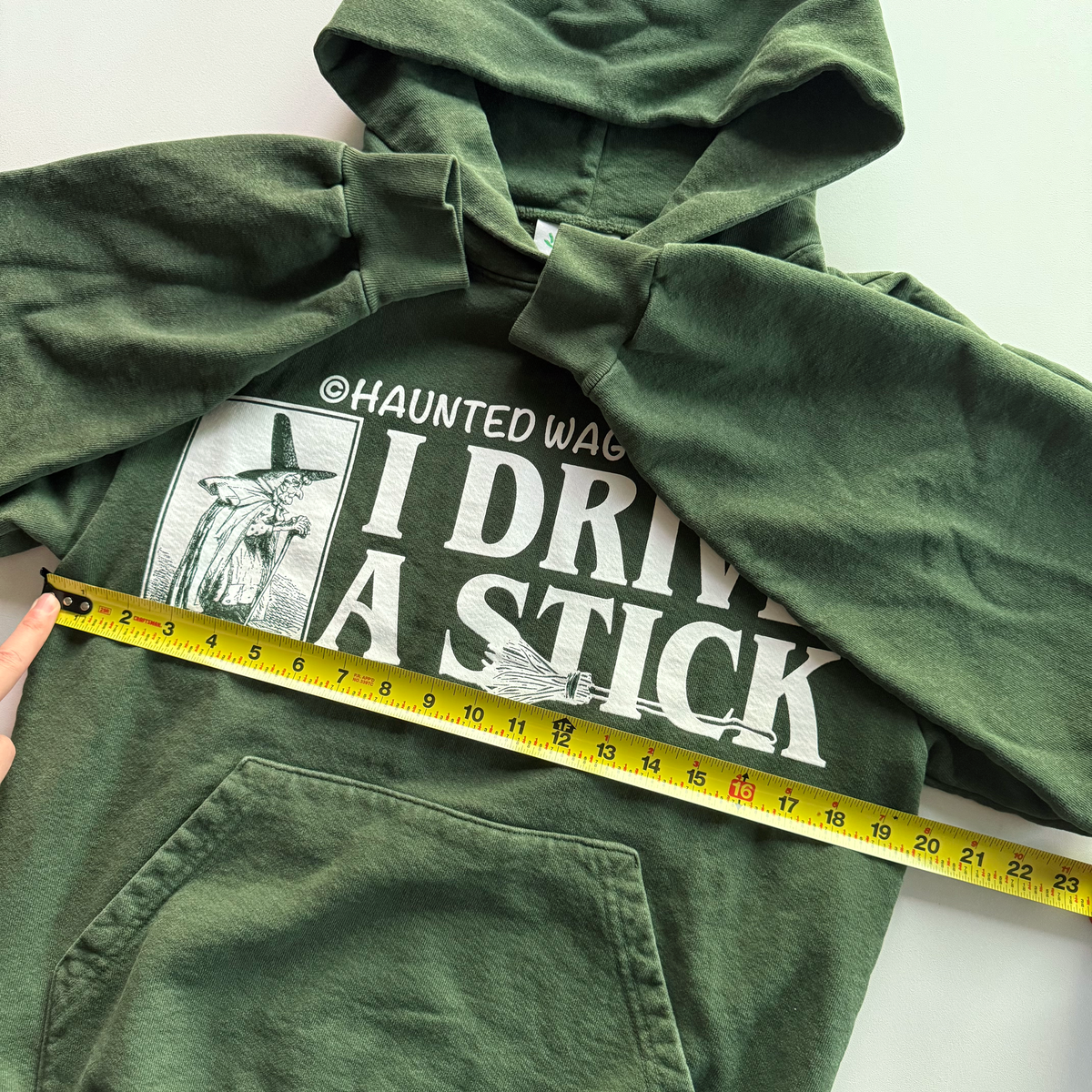 Online Ceramics FW23 "I Drive A Stick" Witch Hoodie