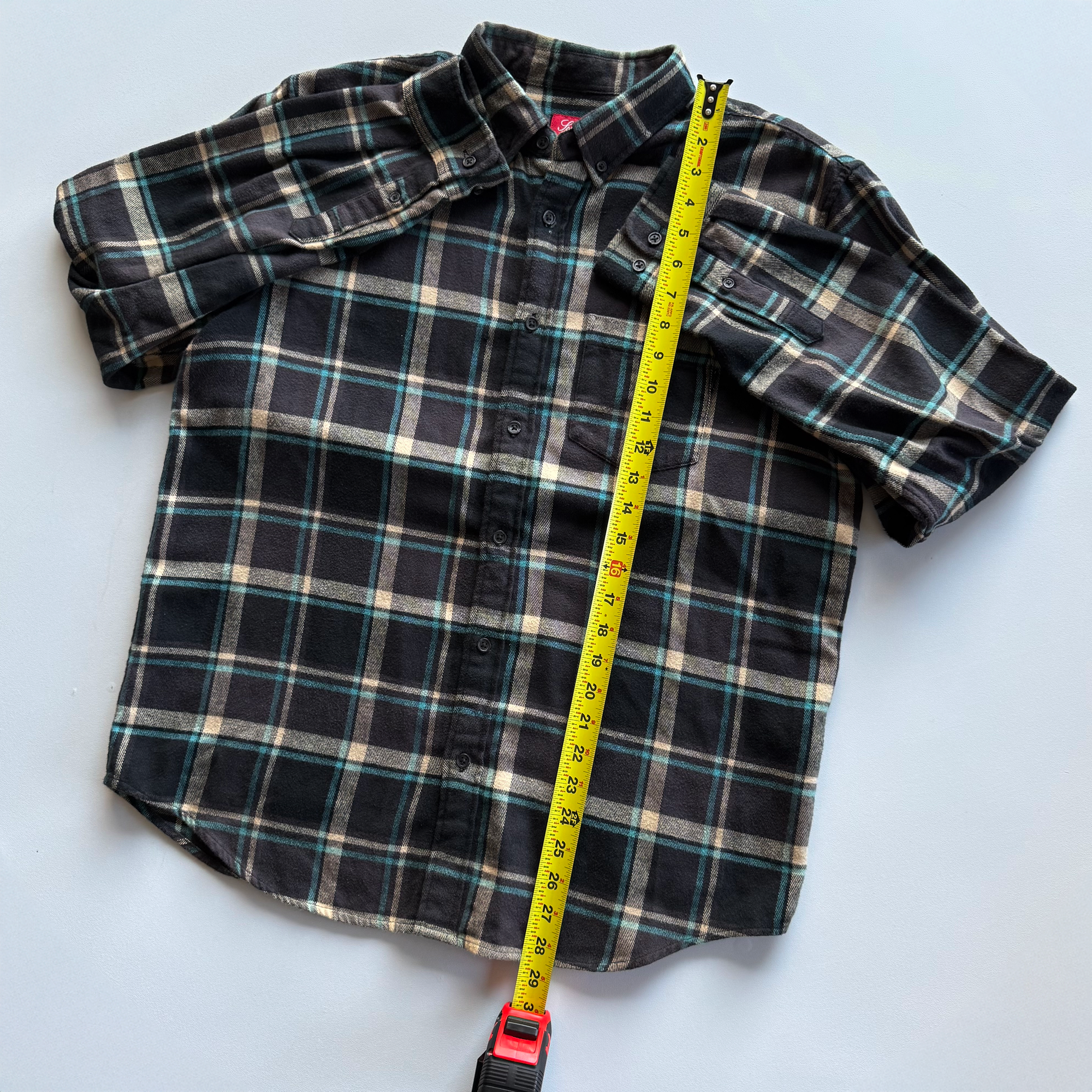 Supreme SS19 Plaid Flannel Button Up Shirt