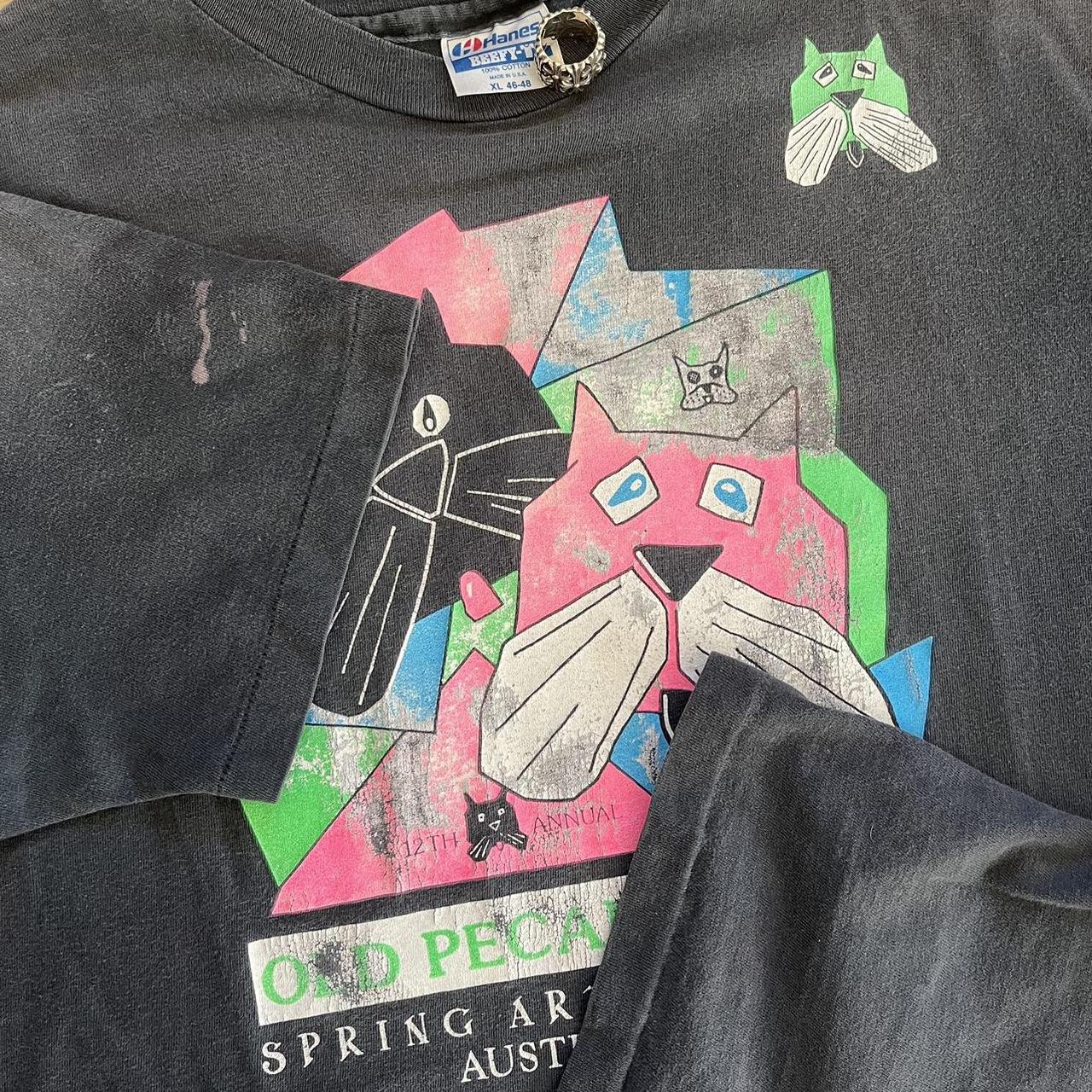 Vintage 1990 Old Pecan Street Spring Arts Festival Tee