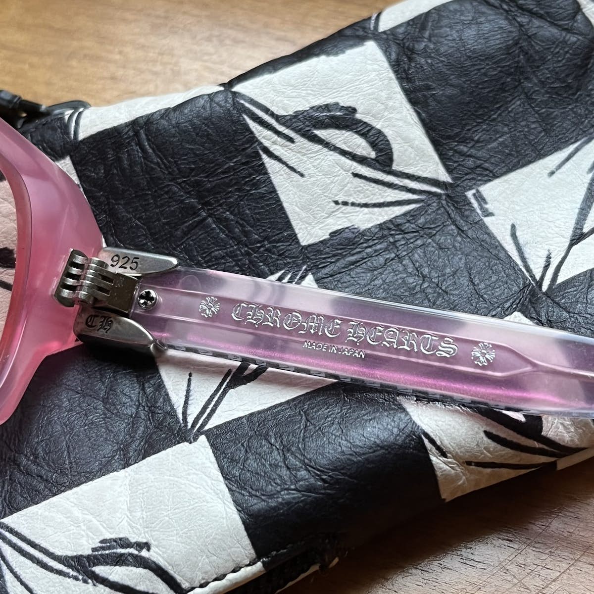 Chrome Hearts x Matty Boy "TV Party" Pink Sunglasses
