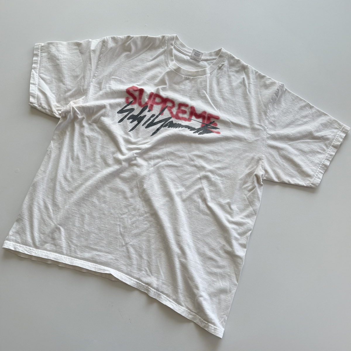 Supreme × Yohji Yamamoto FW20 Logo Tee