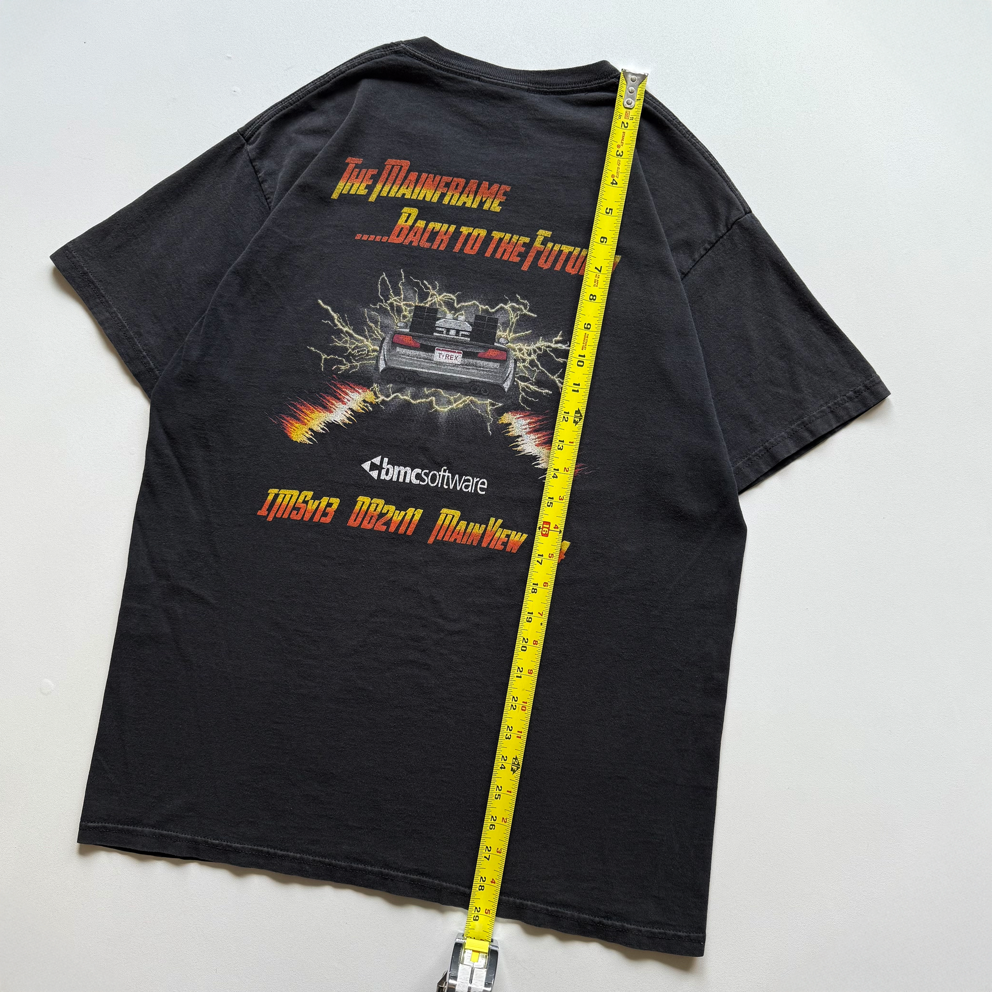 Vintage 2013 BMC Software "Back to the Future" Tee