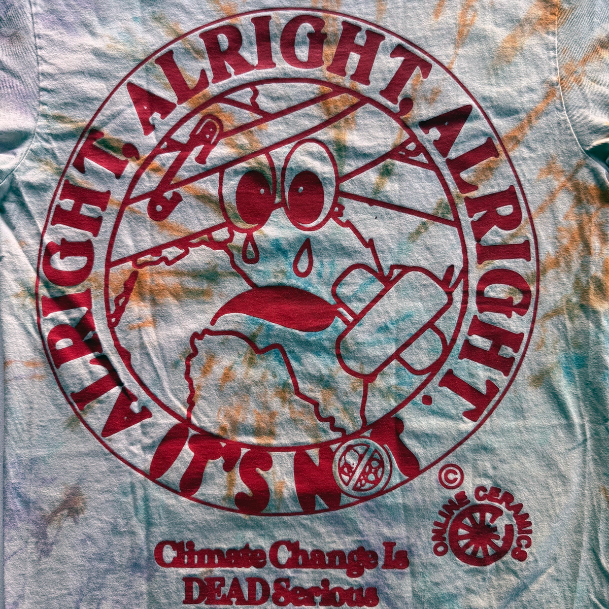 Online Ceramics SS19 Climate Change Is Dead Serious Tee