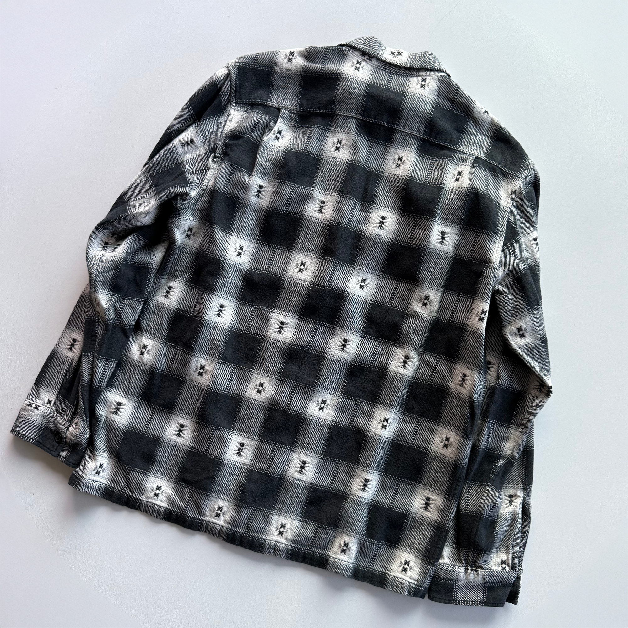 Supreme FW17 Plaid Flannel Zip Up Shirt