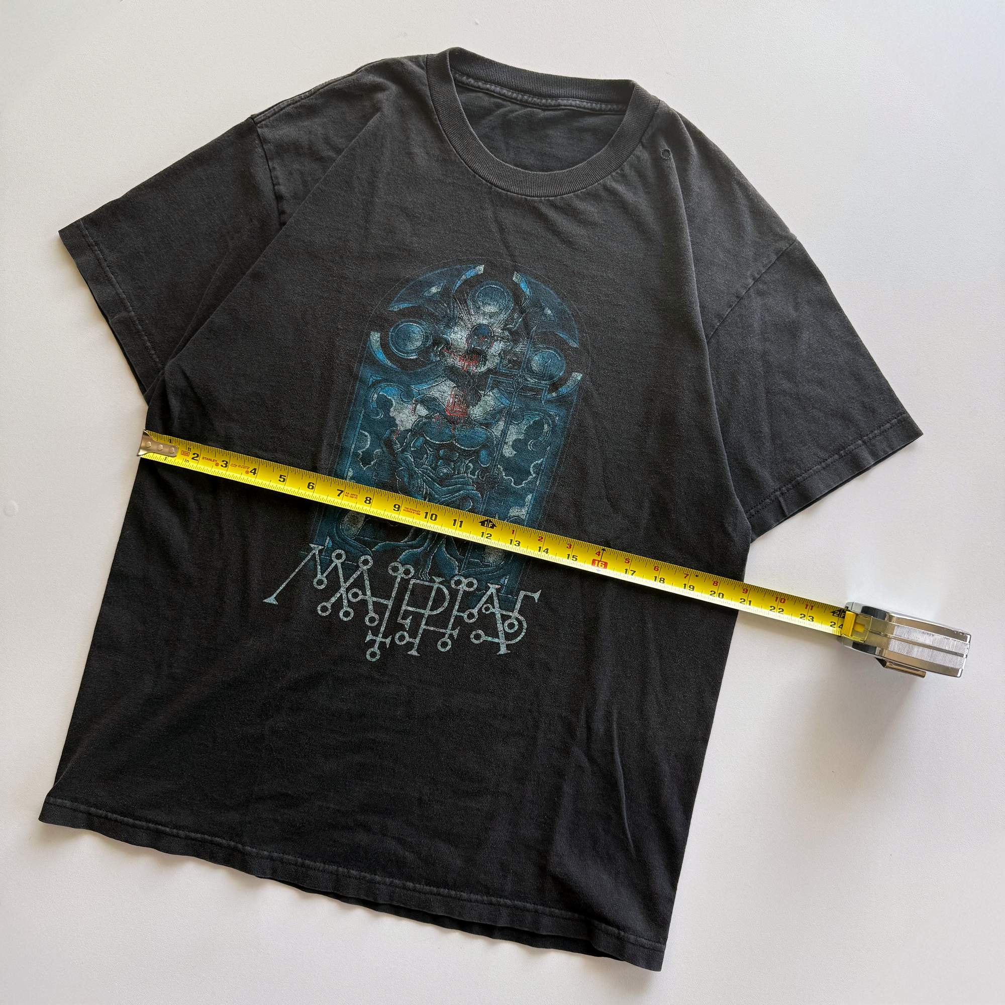 Vintage 2000s Malphas Black Metal Band Tee