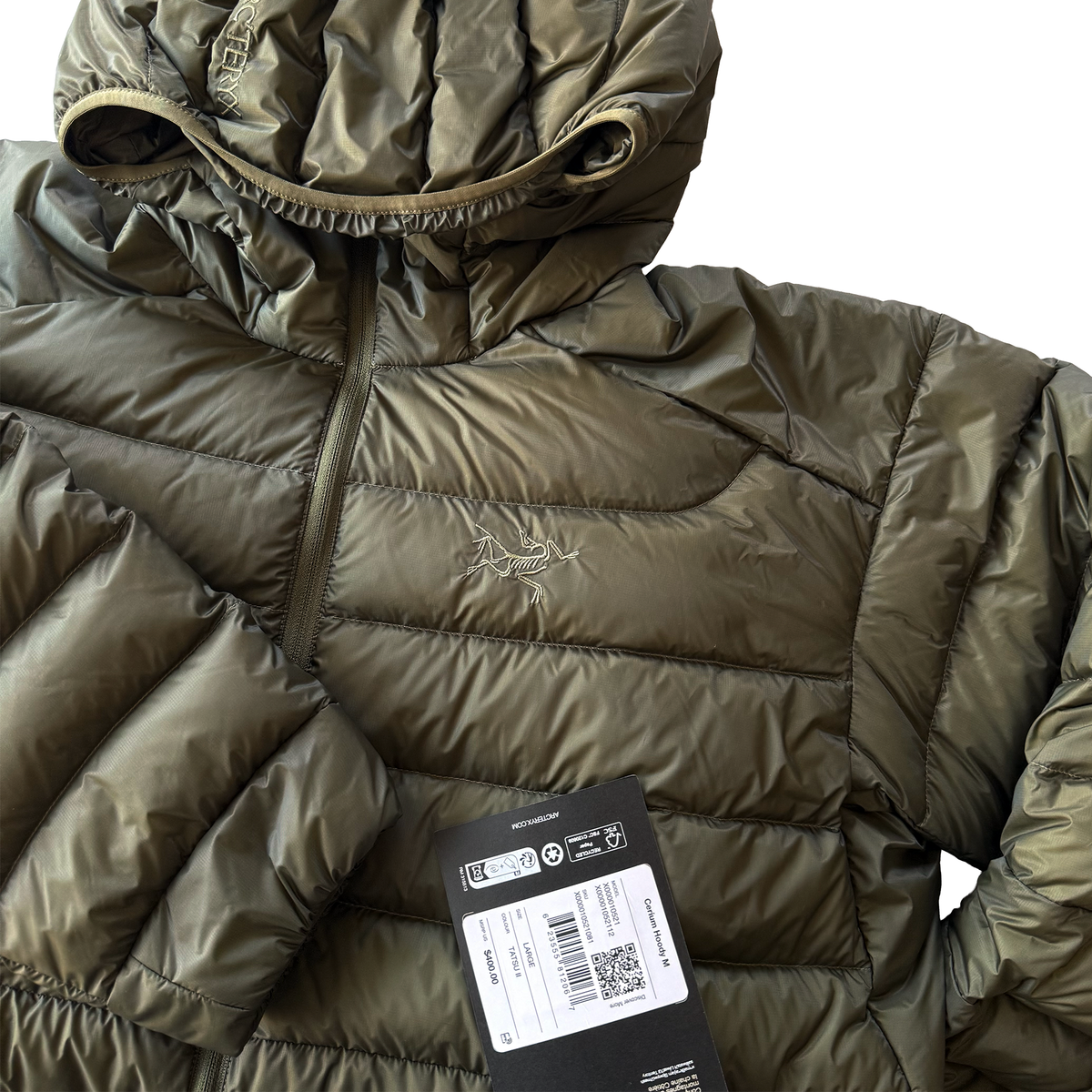 Arc'teryx Cerium Hoody Tatsu II Green (BNWT)