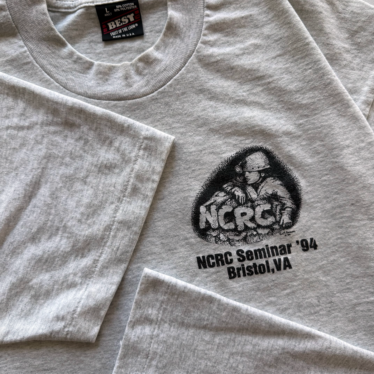 Vintage 1994 National Cave Rescue Commission (NCRC) Tee
