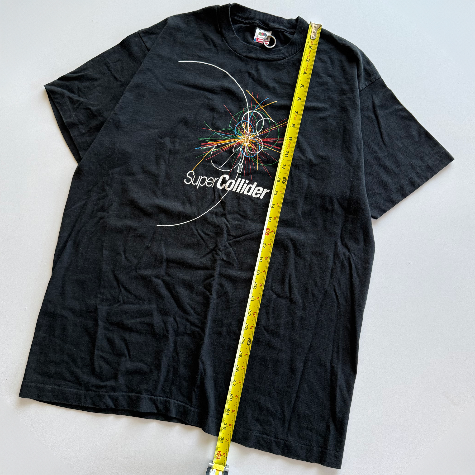 Vintage 1990s Supercollider CERN Fermilab NASA SETI Tee