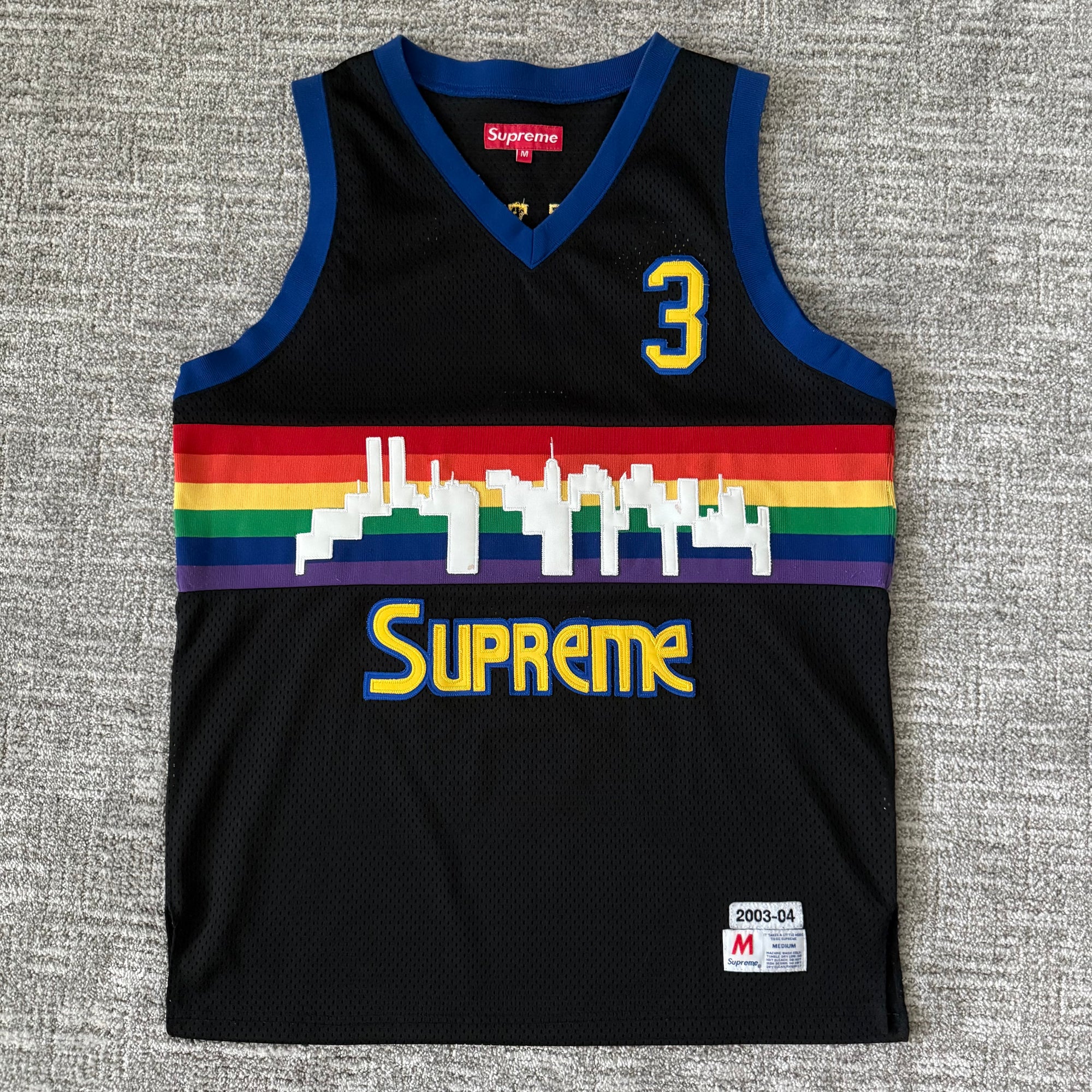Supreme 2003 Denver Nuggets Skyline Jersey