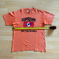 Supreme FW09 Nine Lives "See You In Hell" Tee