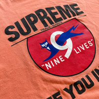 Supreme FW09 Nine Lives "See You In Hell" Tee