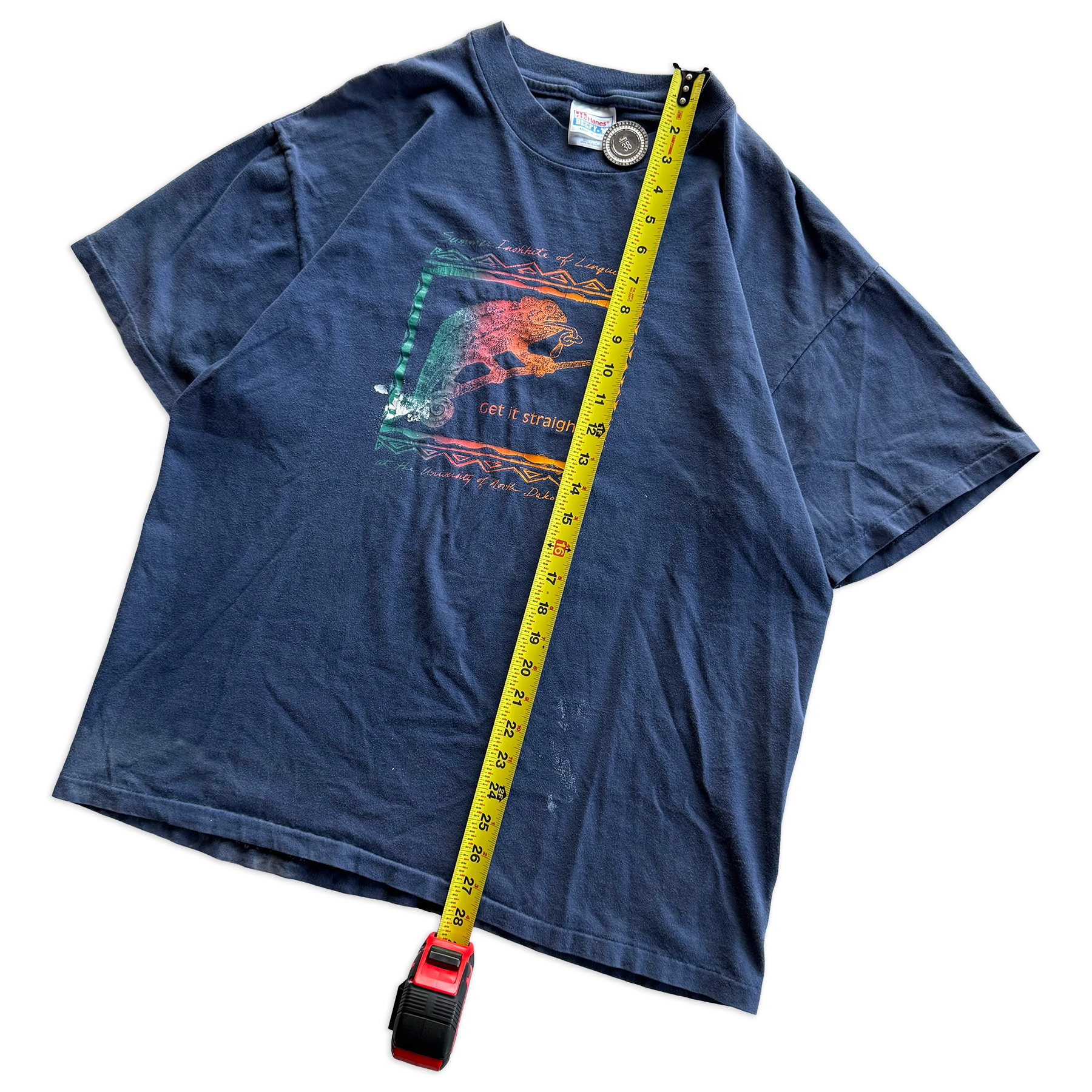 Vintage 1995 Summer Institute of Linguistics Chameleon Tee