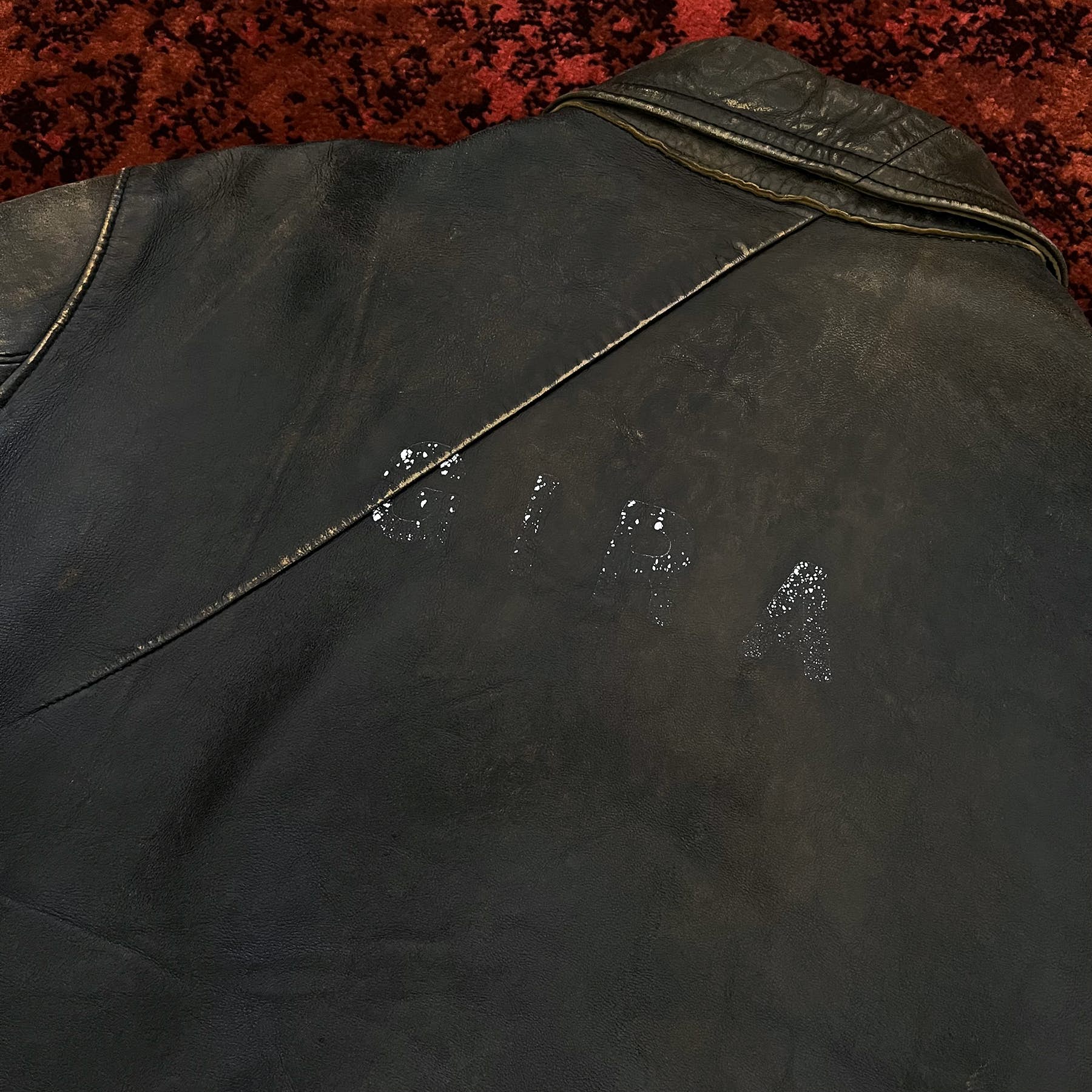 Undercover AW10 GIRA Distressed Leather Rider Jacket