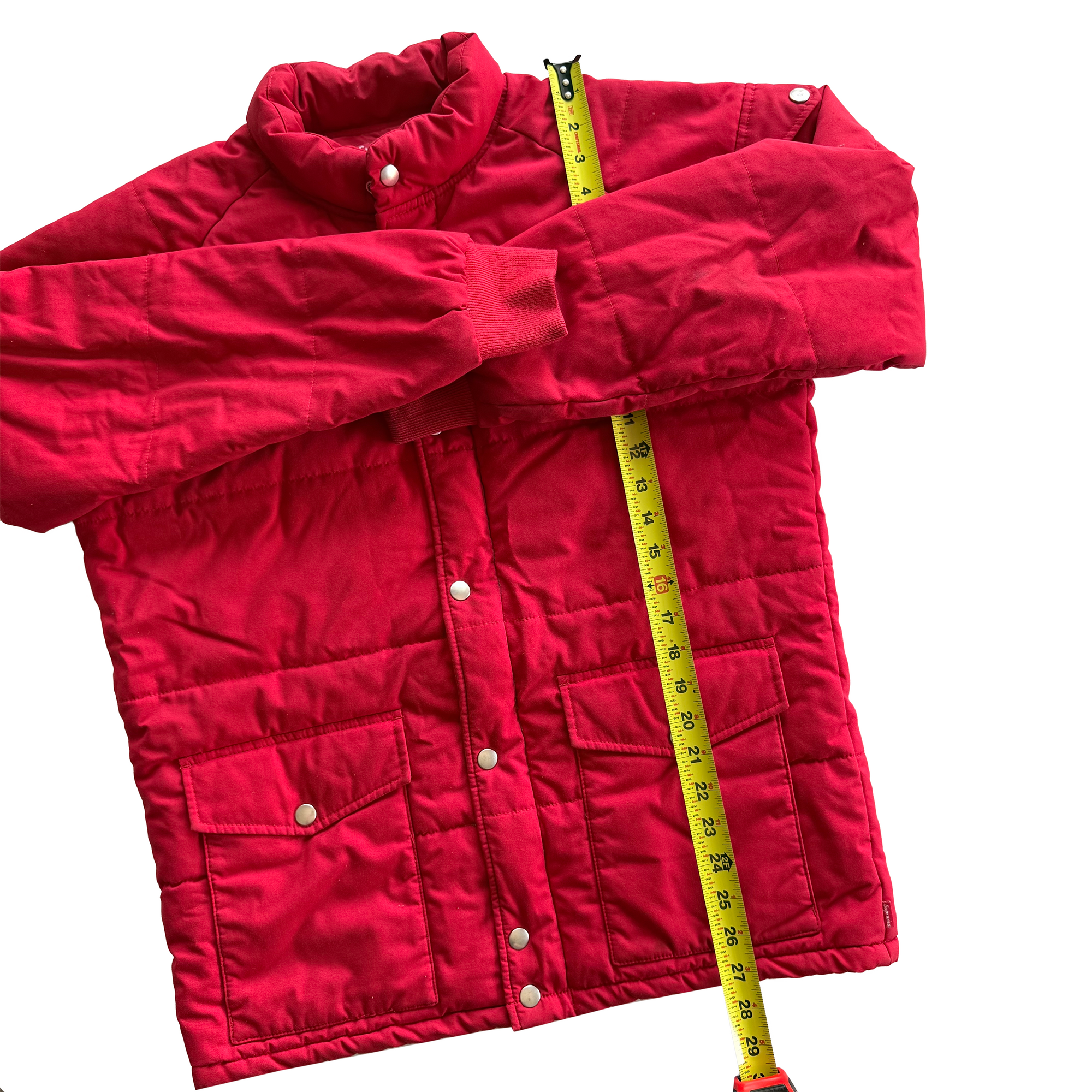Supreme FW12 Mechanics Puffy Jacket