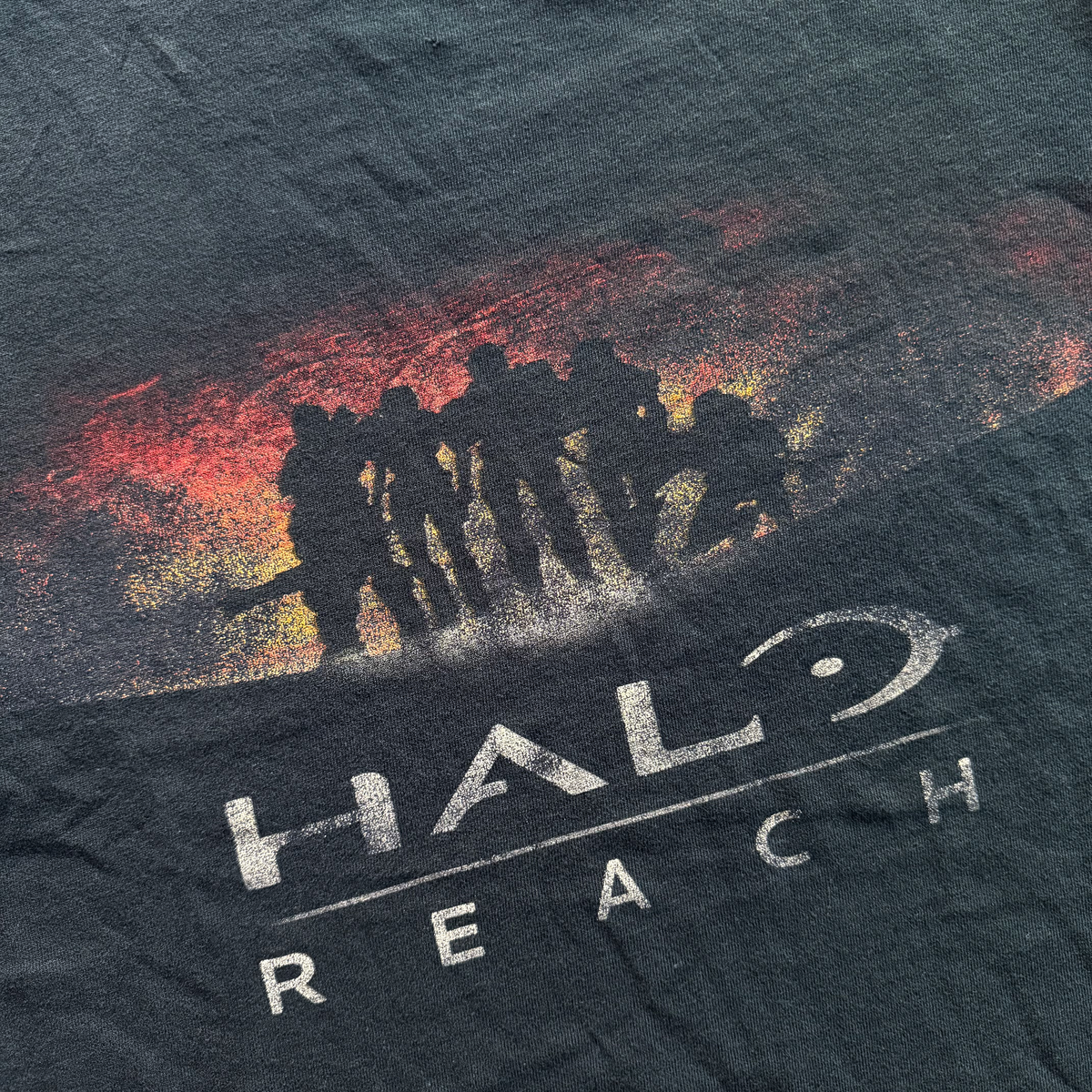 Vintage 2010 Halo Reach Noble Team Tee