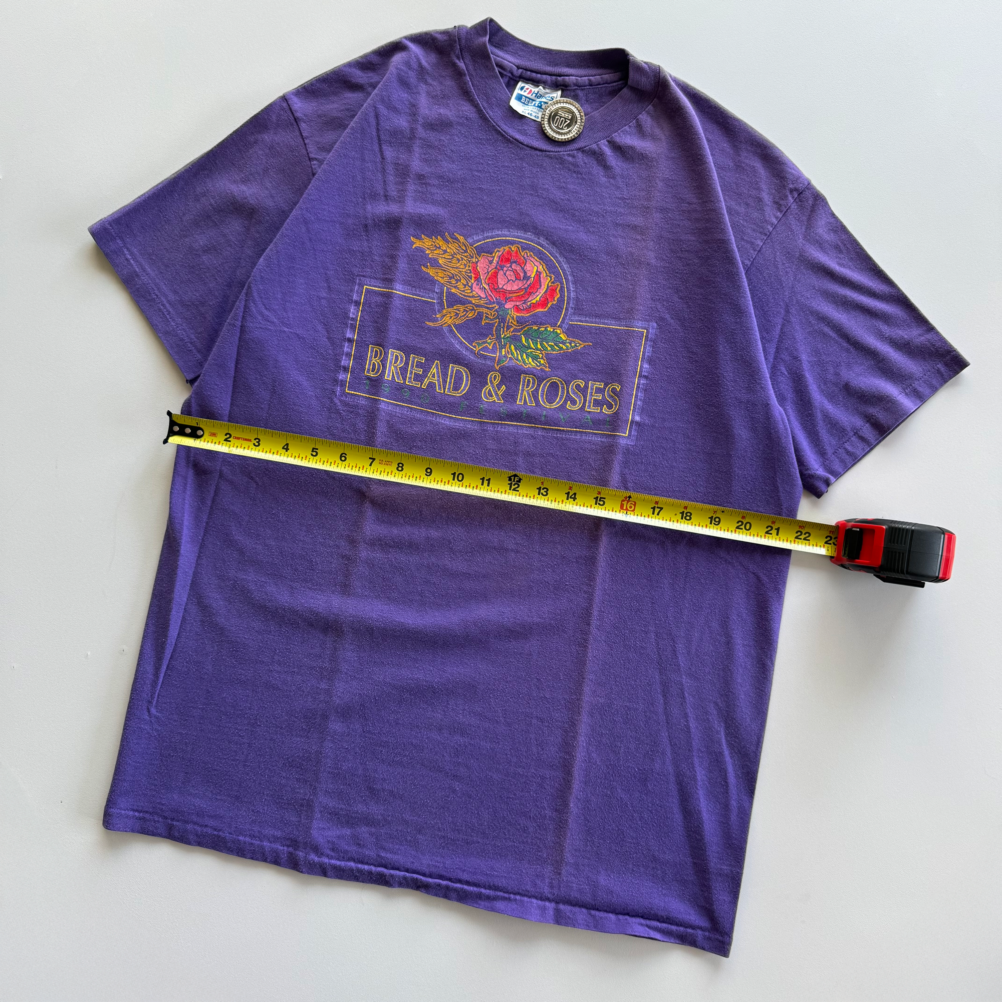 Vintage 1990 Bread And Roses Festival UC Berkeley Tee