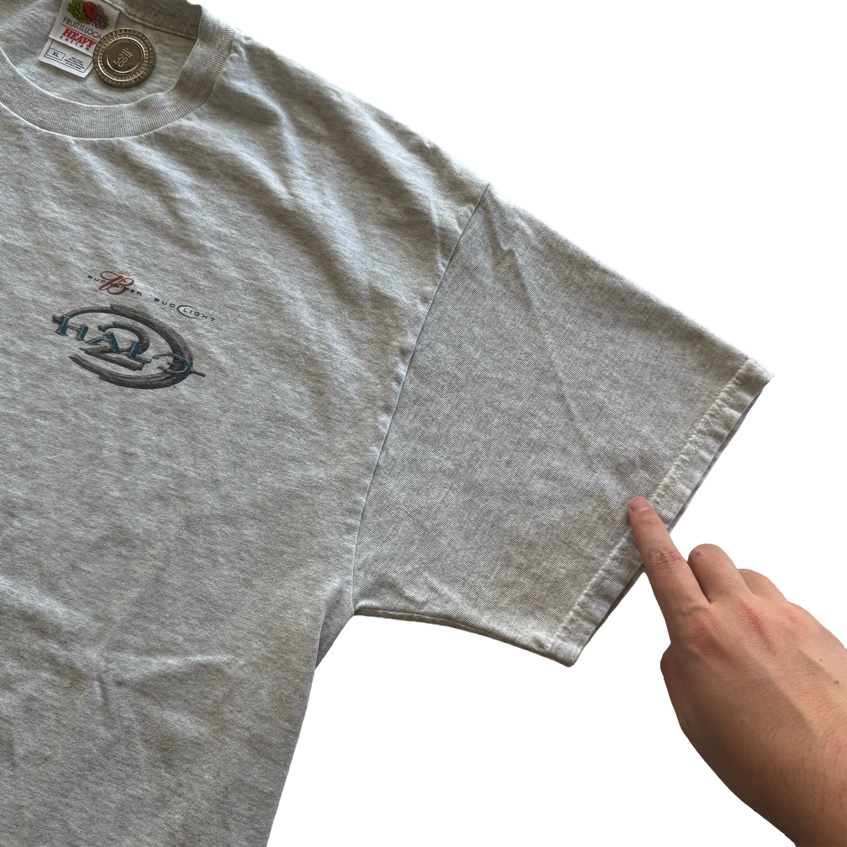Vintage 2004 Halo 2 x Budweiser LAN Tournament Promo Tee