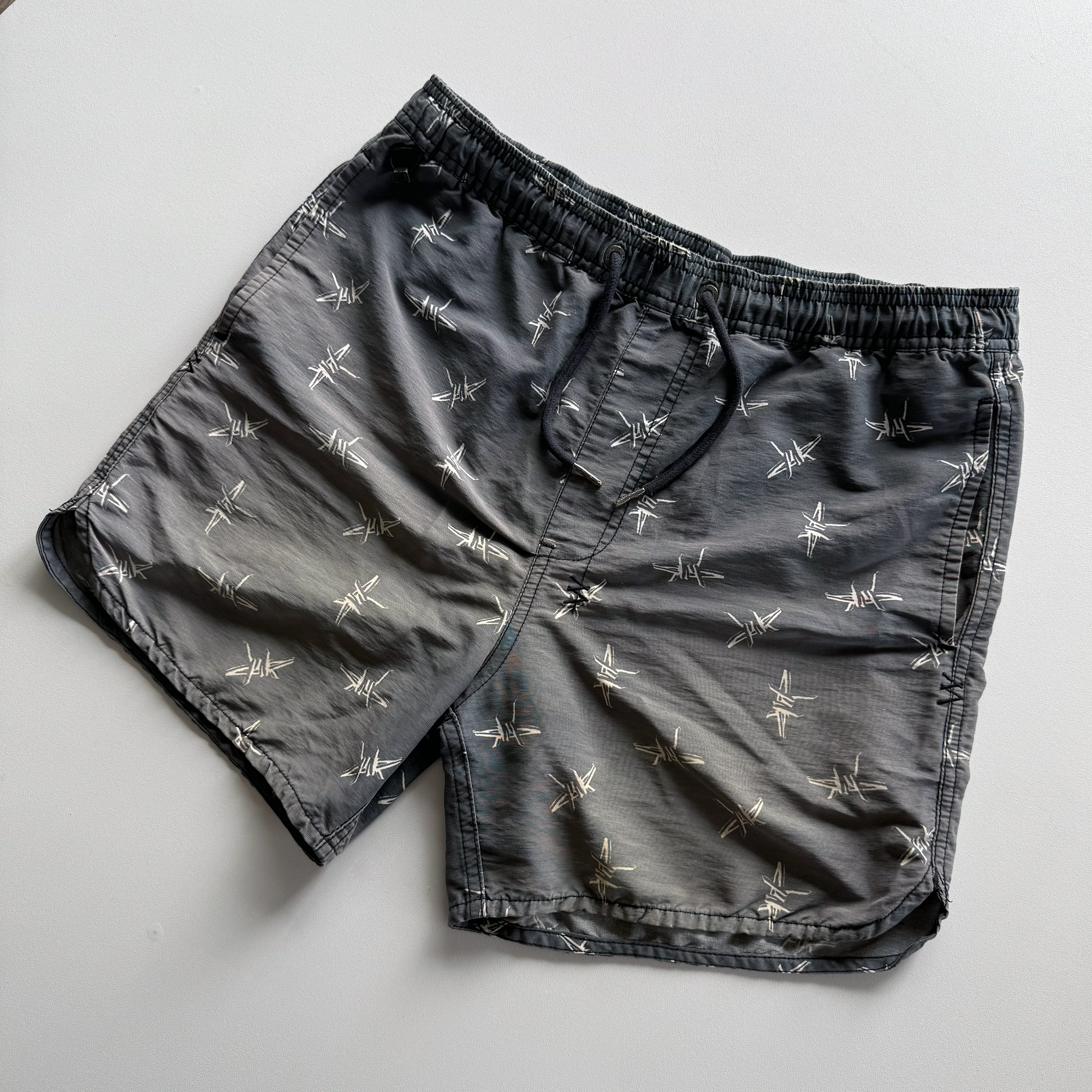 Ksubi 2010s Barbed Wire Shorts