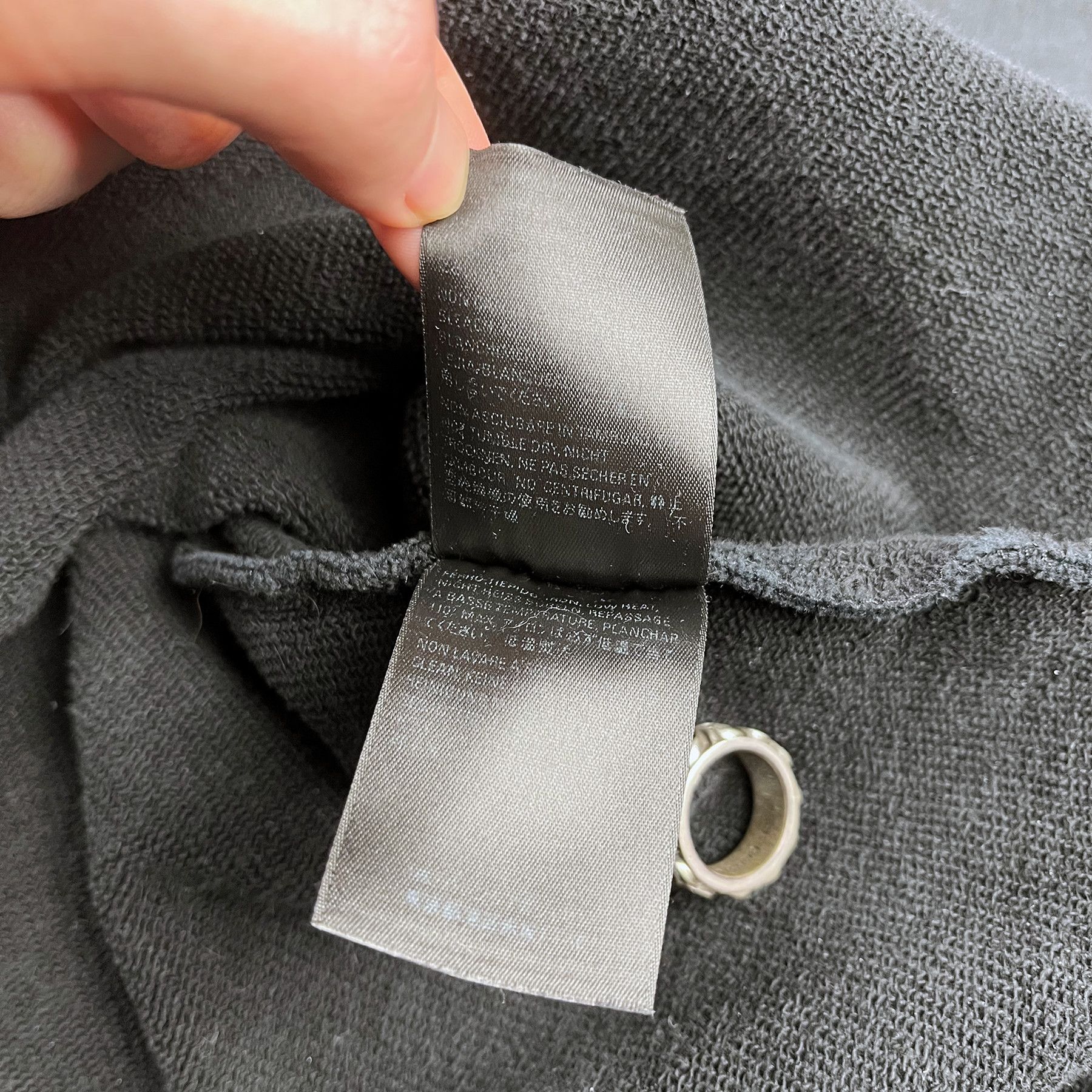 Balenciaga 2017 Campaign Beater Hoodie