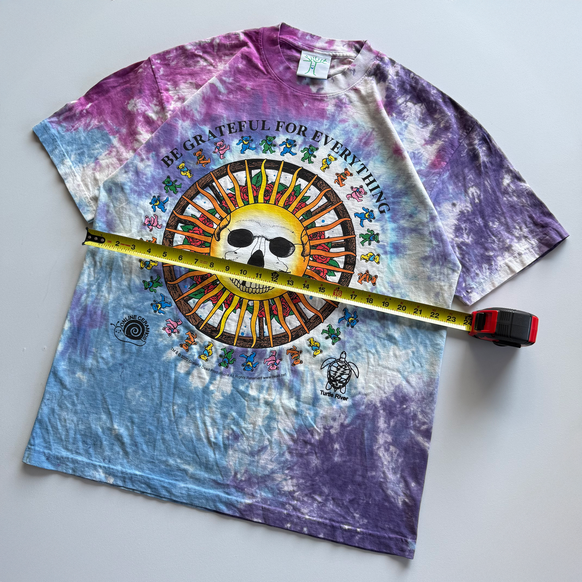 Online Ceramics 2020 Grateful Dead Tie Dye Tee