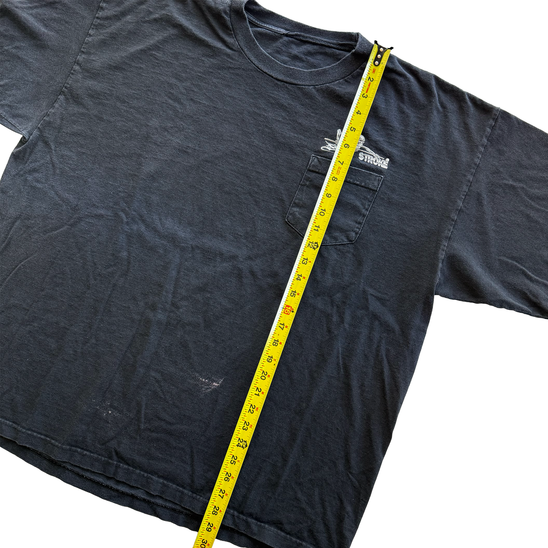 Vintage 1990s Dead Stroke Patience Billiards Pool Tee