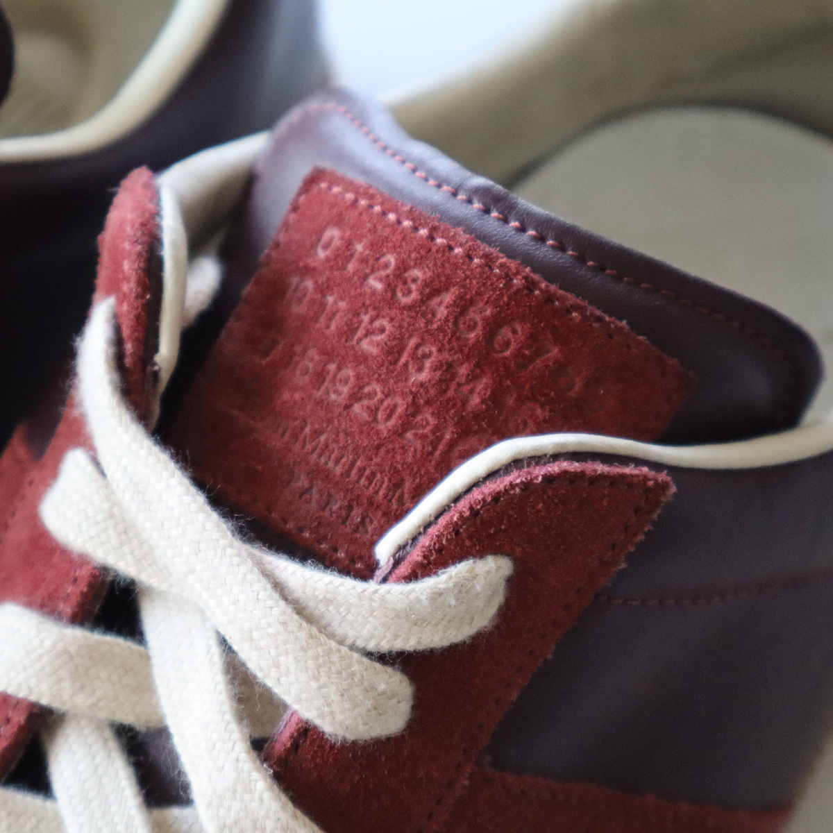 Maison Margiela 2015 Burgundy Oxblood GATs