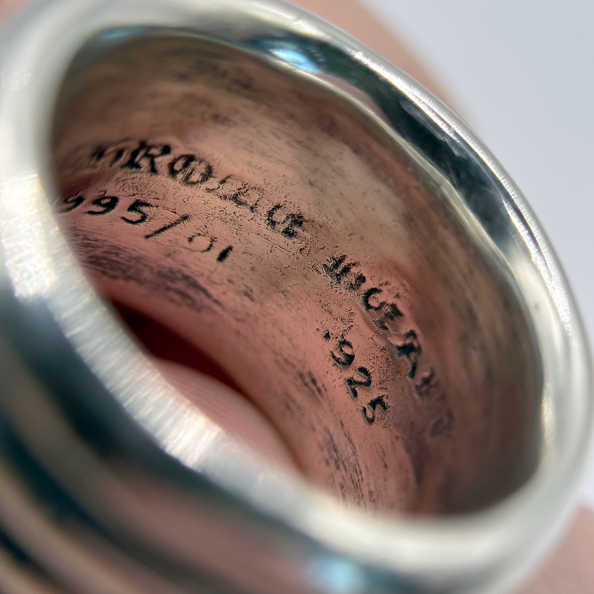 Chrome Hearts Dagger Heart Ring