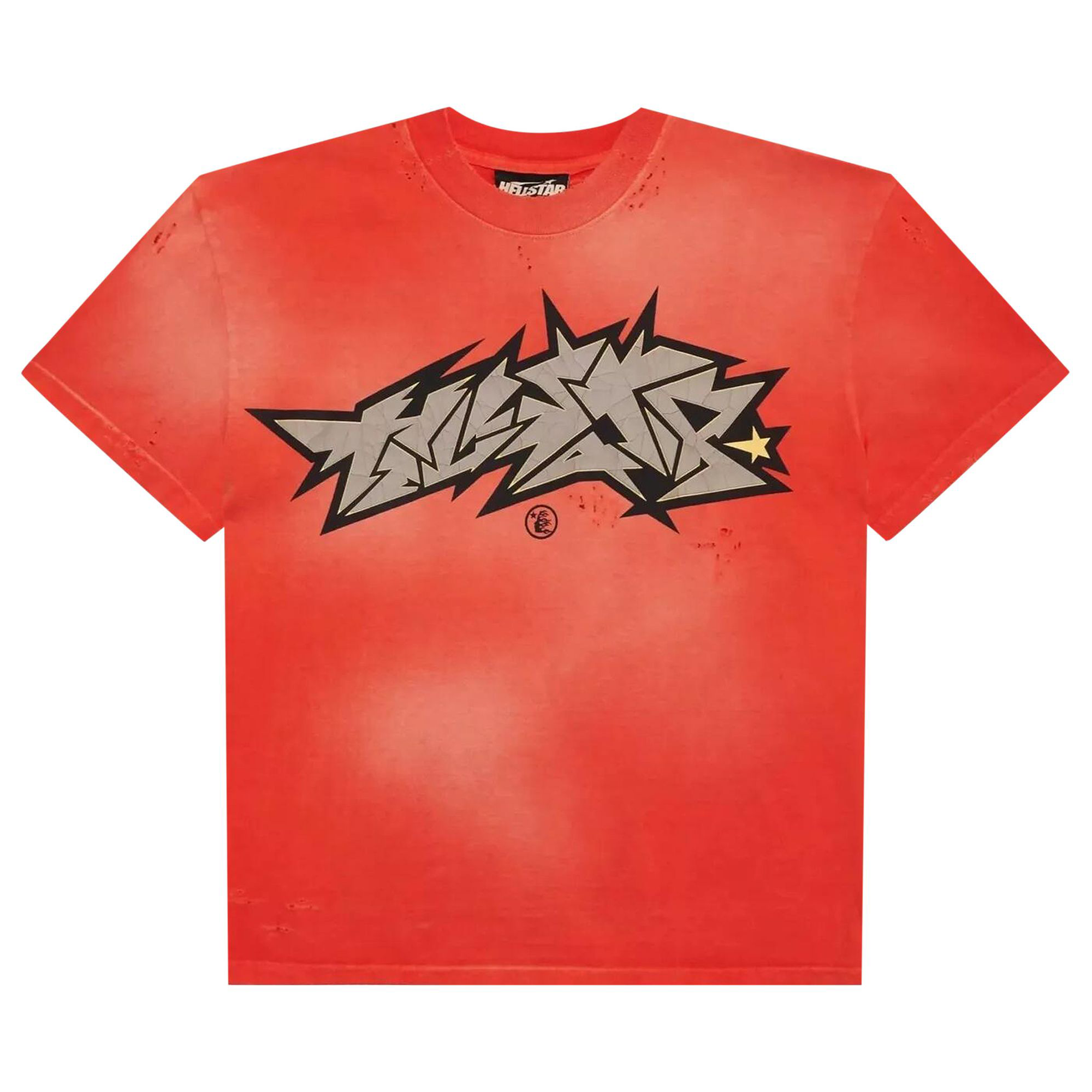 Hellstar Crack Print Logo Tee