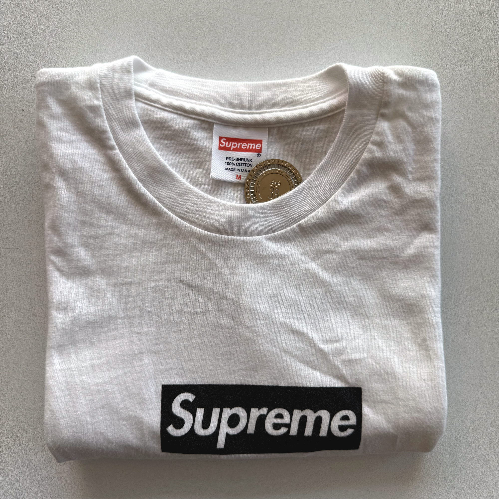 Supreme 2016 Paris Box Logo Tee Shirt