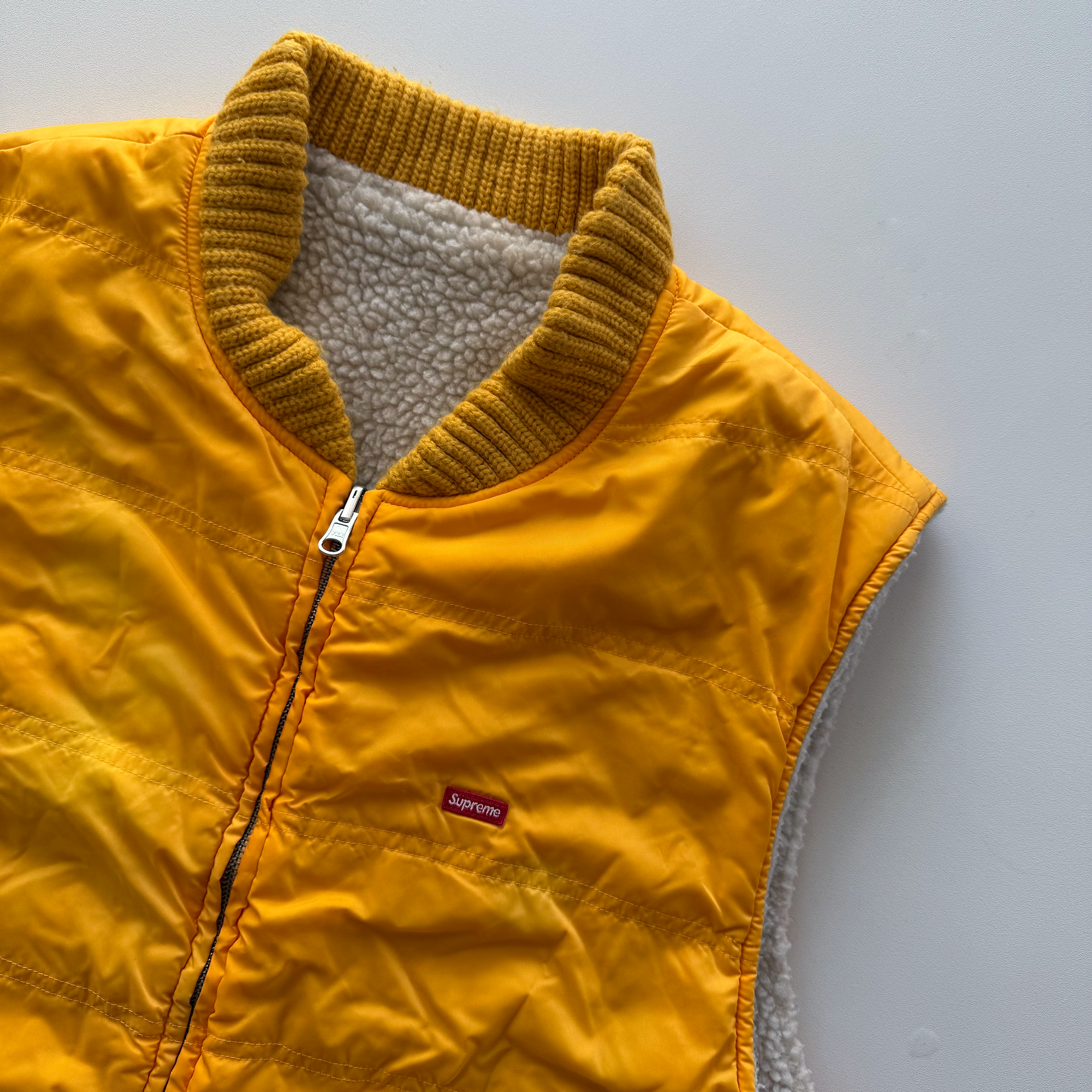 Supreme FW16 Sherpa Fleece Reversible Work Vest