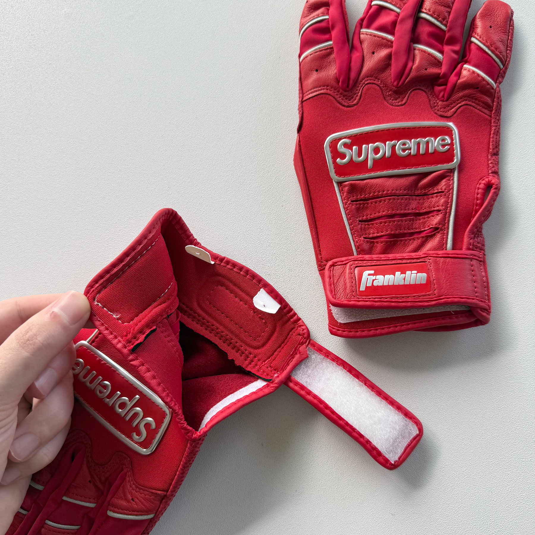 Supreme x Franklin SS22 CFX Pro Batting Gloves