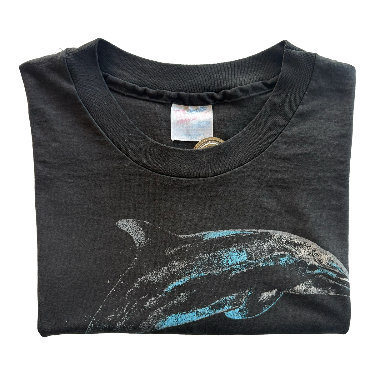 Vintage 1993 St. Thomas Virgin Islands Dolphin Souvenir Tee