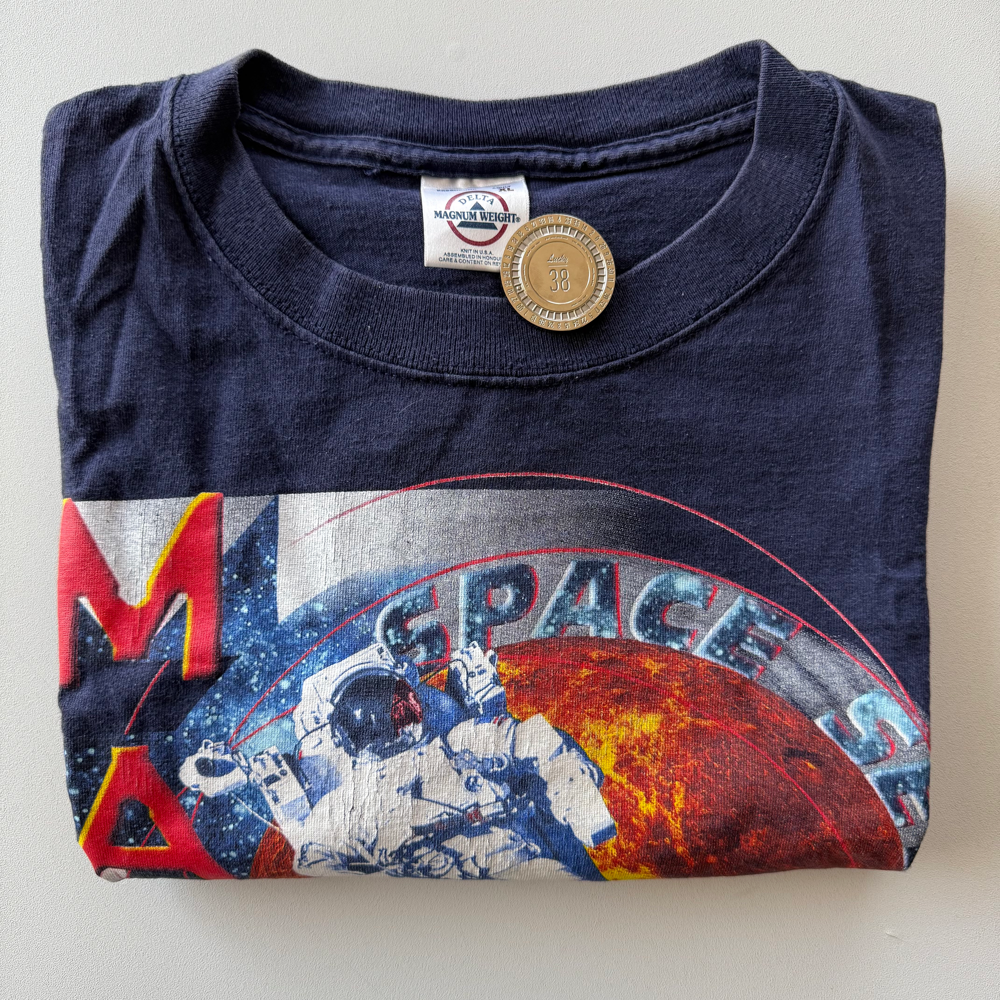 Vintage 2001 NASA Mars Design Competition Tee