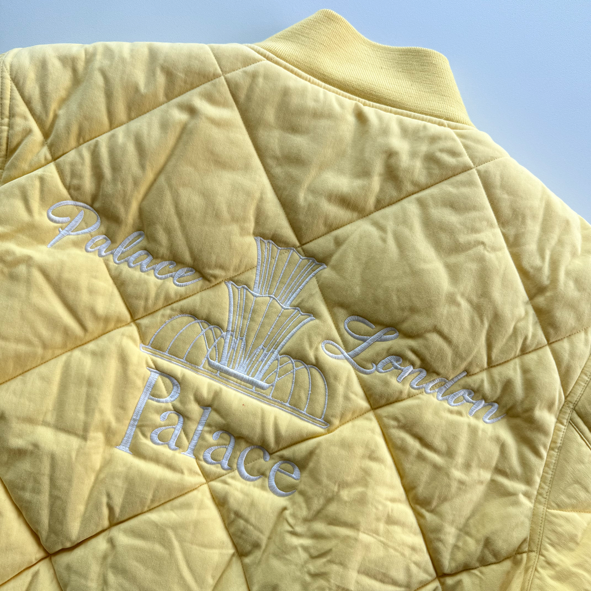 Palace SS21 London Fountain Diamond Quilted Bomber Jacket